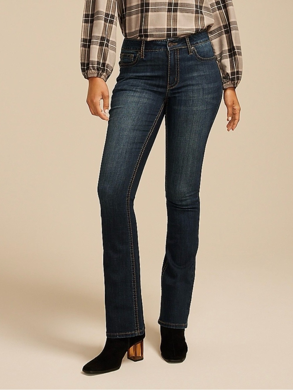 Maurices Dark Indigo Bootcut Jeans